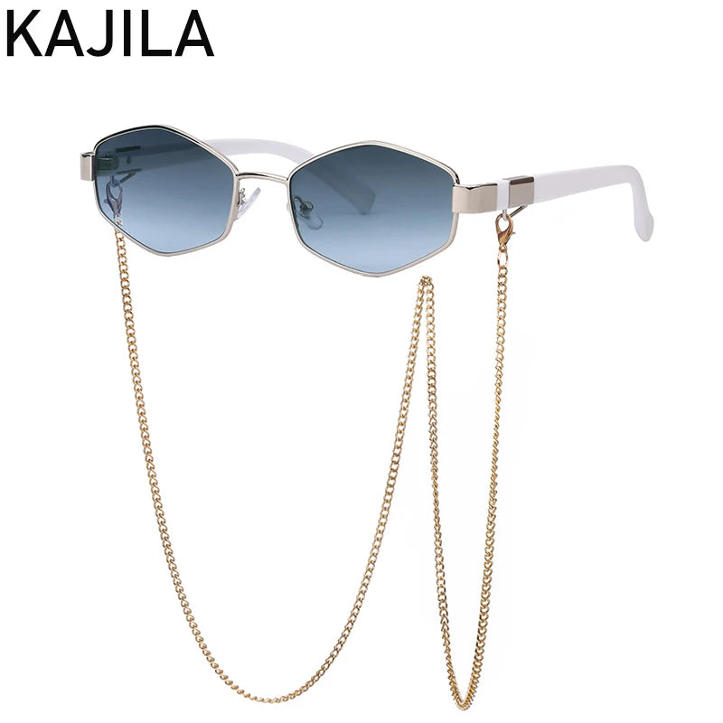 Lunettes de Soleil Hexagonales Punk