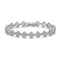 Bracelet Fleur Dorée Zircon