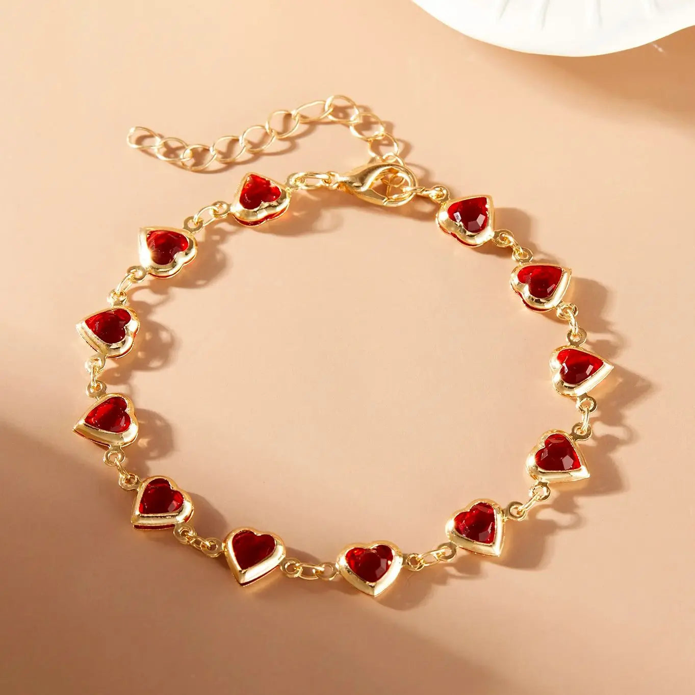 Bracelet Cœur Cristal Zircon