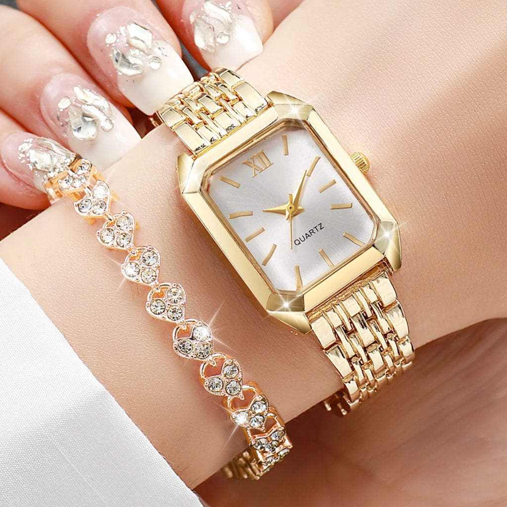 Coffret Montre & Bracelet Strass