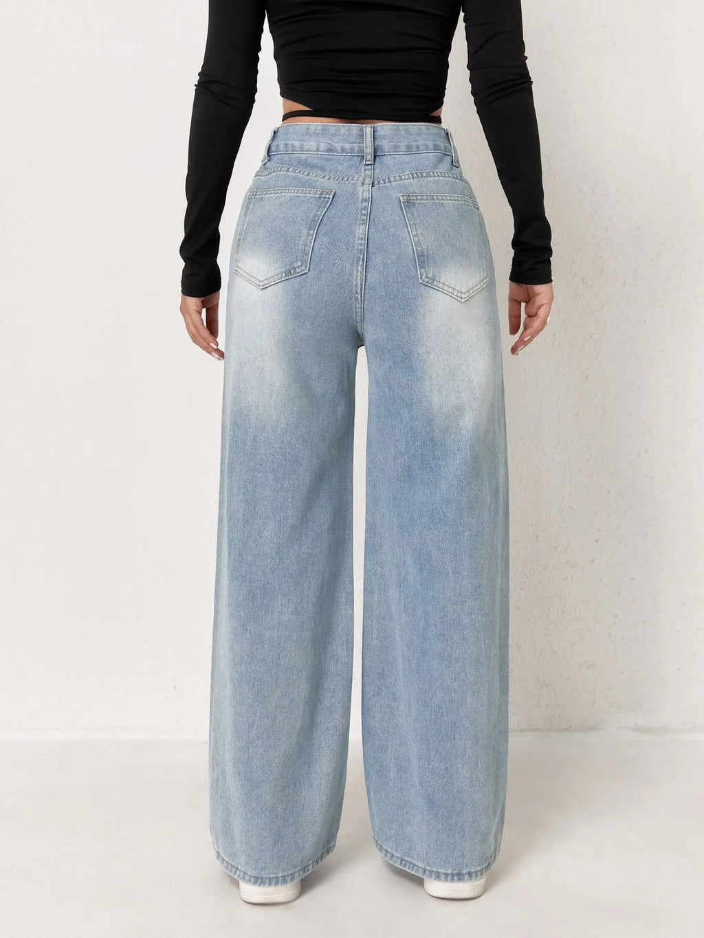 Jean Large Taille Haute Y2K