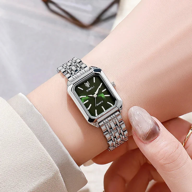 Montre Carrée Acier Inoxydable