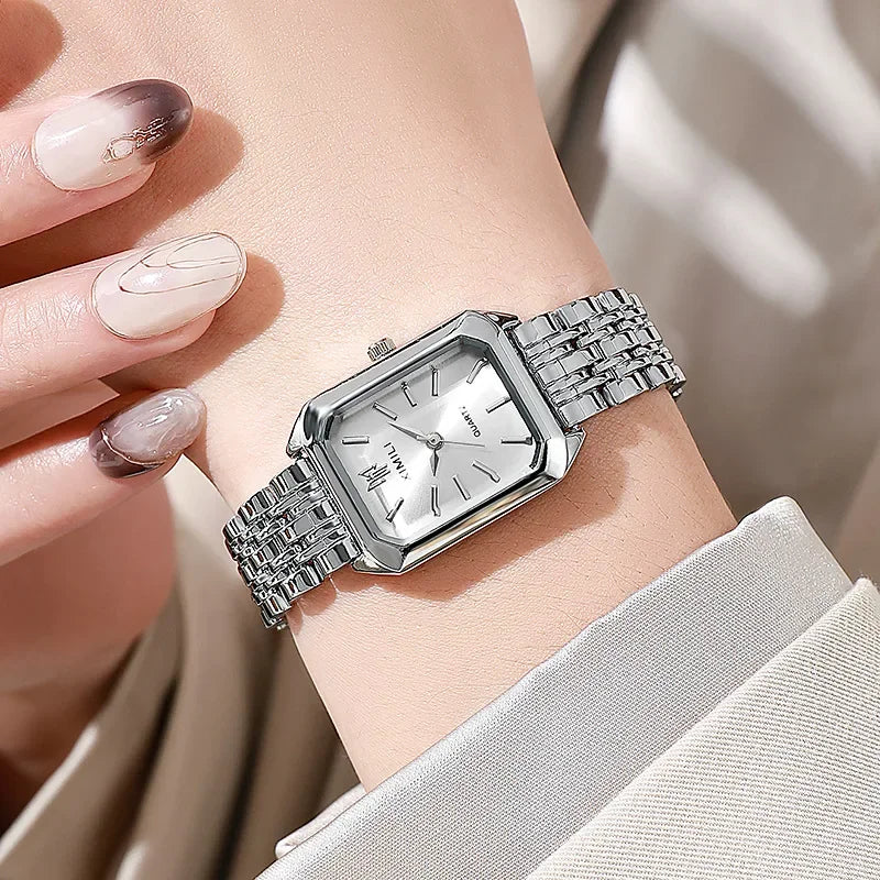 Montre Carrée Acier Inoxydable