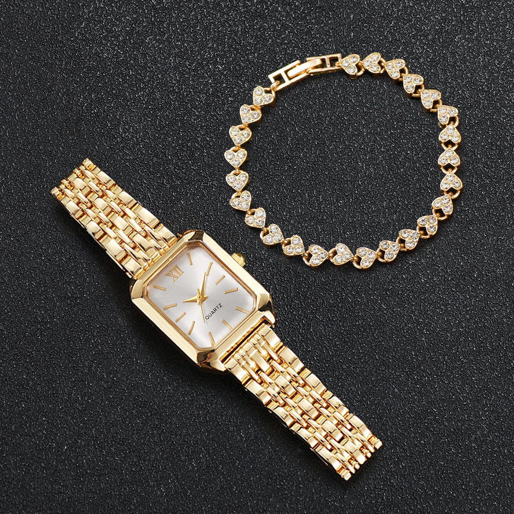 Coffret Montre & Bracelet Strass
