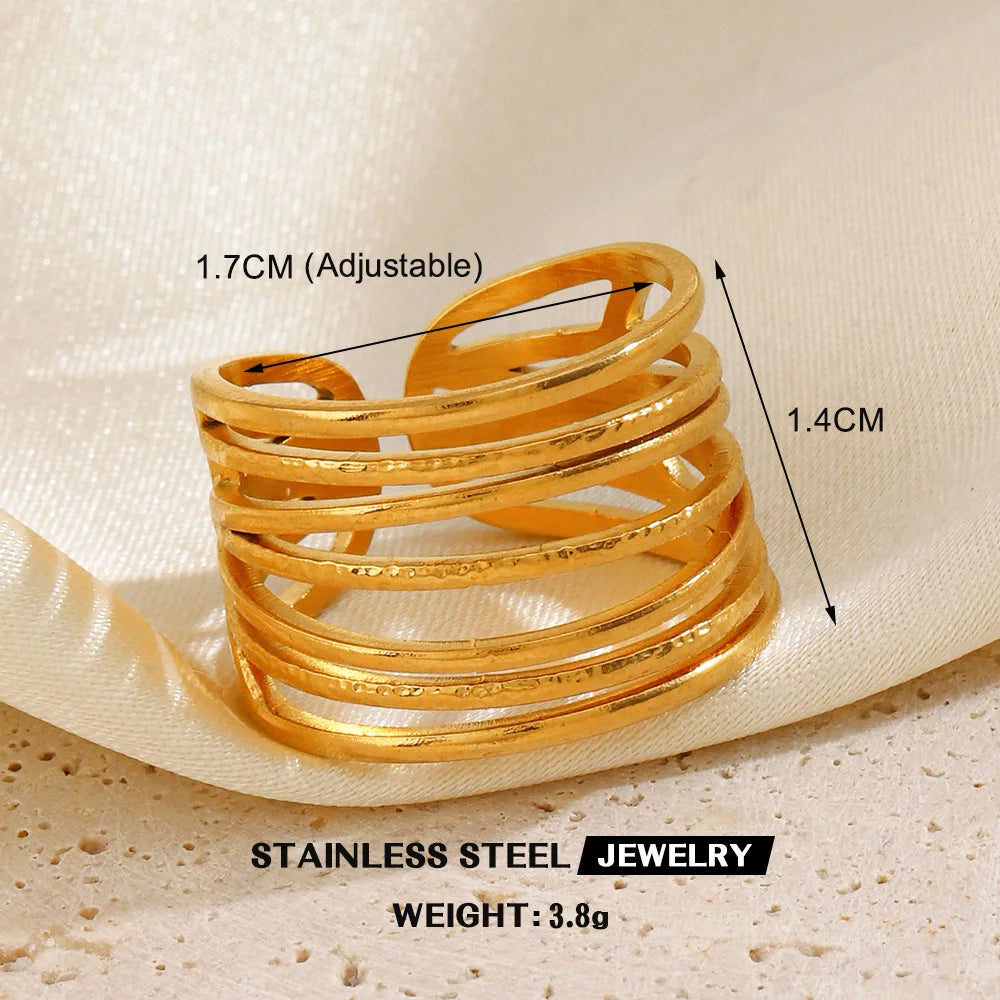 Bague Cœur Acier Inoxydable