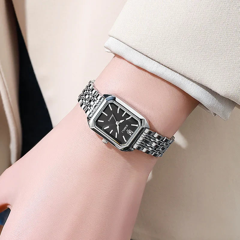 Montre Carrée Acier Inoxydable