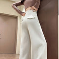 Pantalon Large Gris Sport & Style